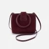 Hobo women Heidi Small Crossbody in Port Suede