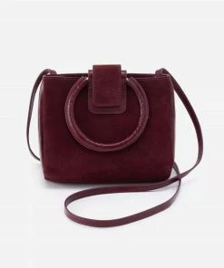 Hobo women Heidi Small Crossbody in Port Suede