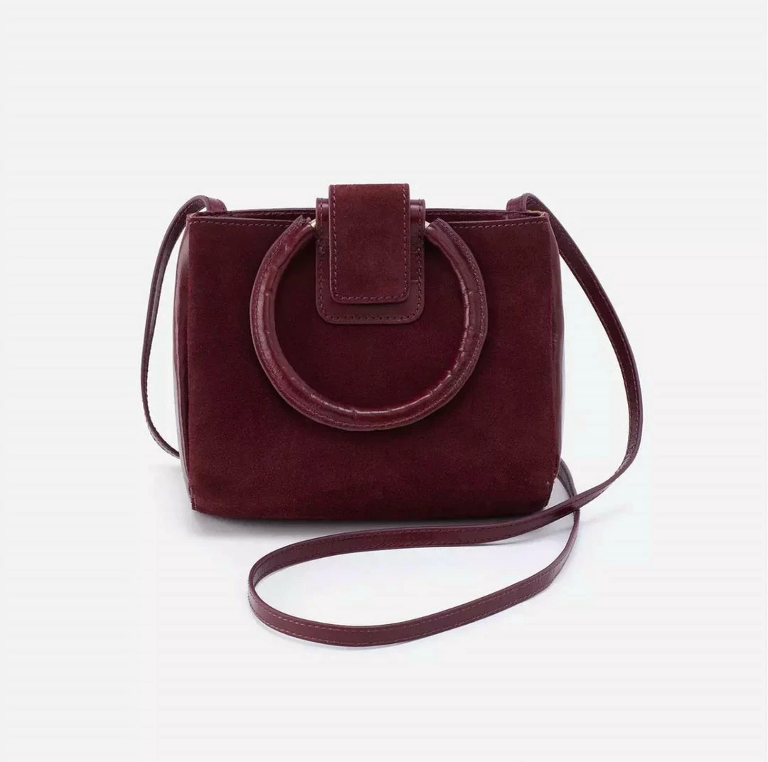 Hobo women Heidi Small Crossbody in Port Suede 1 Hobo women Heidi Small Crossbody in Port Suede