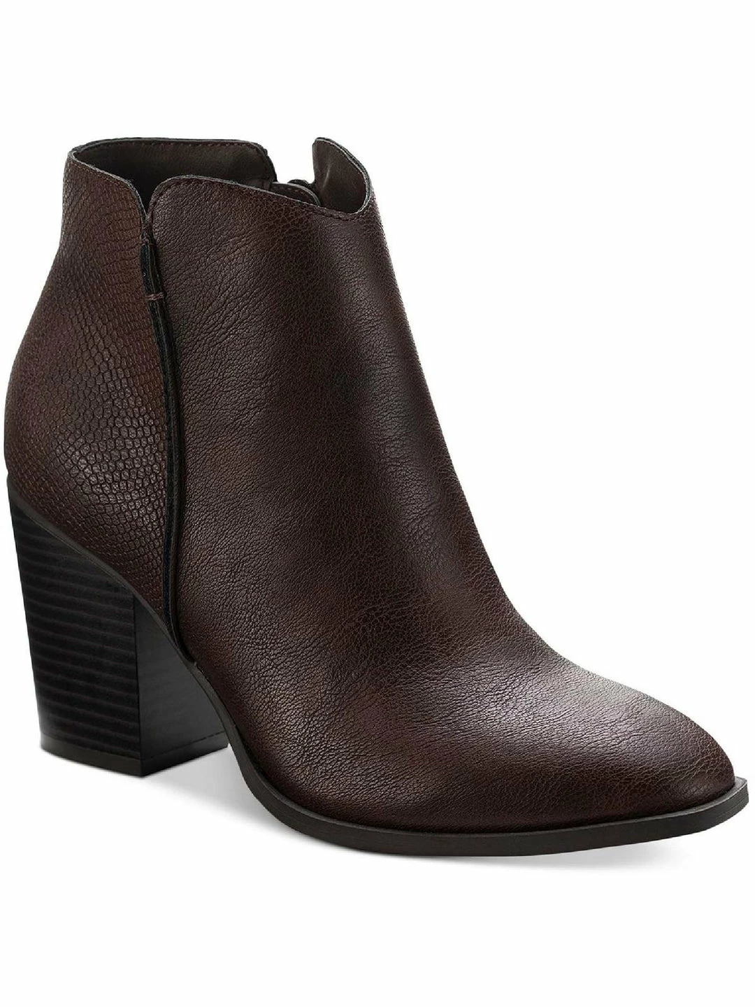 Sun + Stone Graceyy Womens Faux Leather Ankle Ankle Boots 1 Sun + Stone Graceyy Womens Faux Leather Ankle Ankle Boots