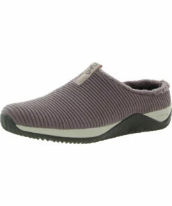 Ryka Echo Mule 2 Womens Lifestyle Faux Fur Trim Slip-On Sneakers