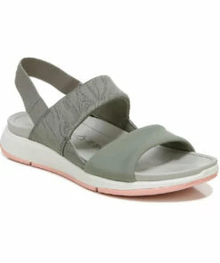 Ryka Trance Womens Slip On Ankle Strap Slingback Sandals