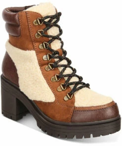 Sun + Stone Cookie Womens Zipper Pull On Booties