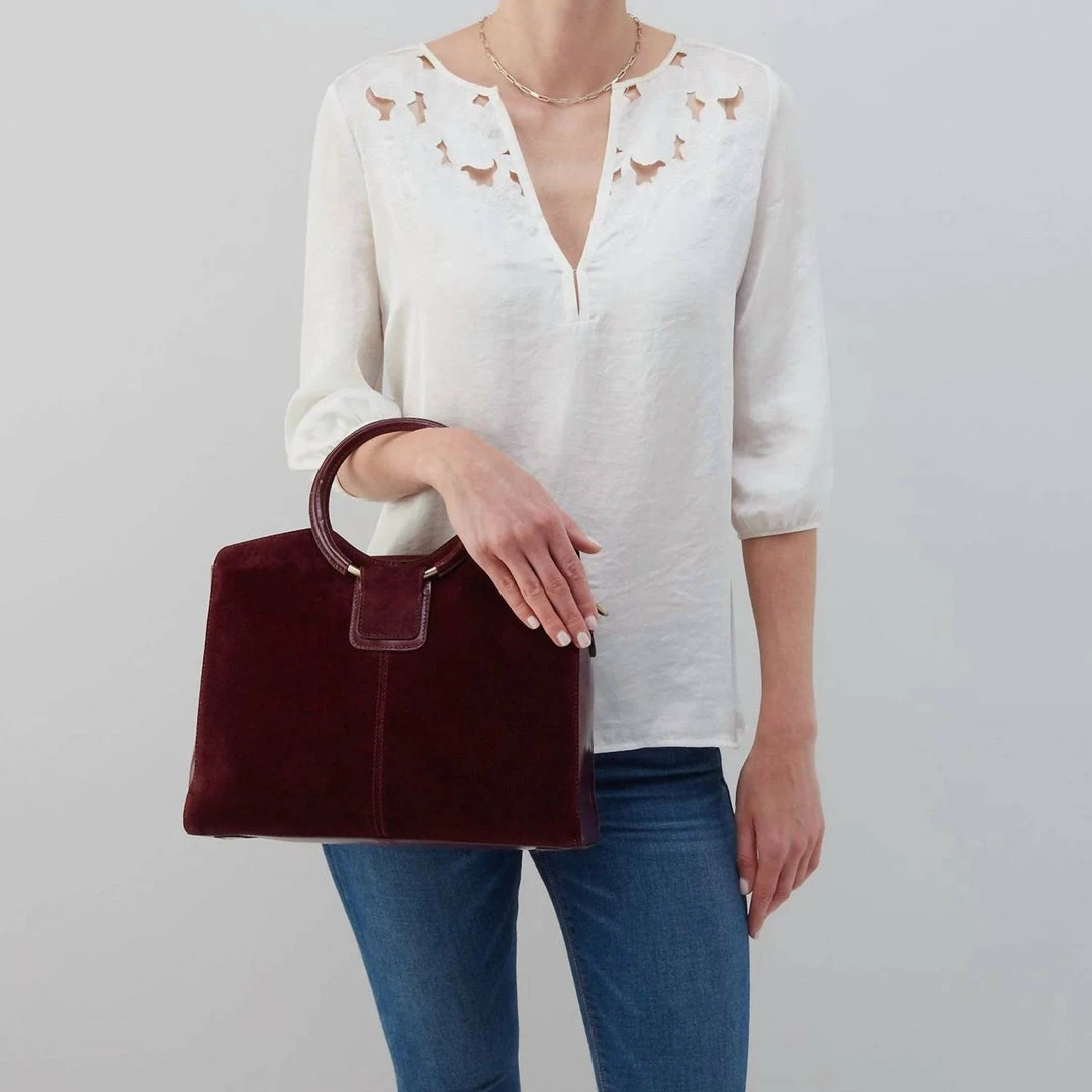 Hobo women Heidi Satchel in Port 3 Hobo women Heidi Satchel in Port - Image 3