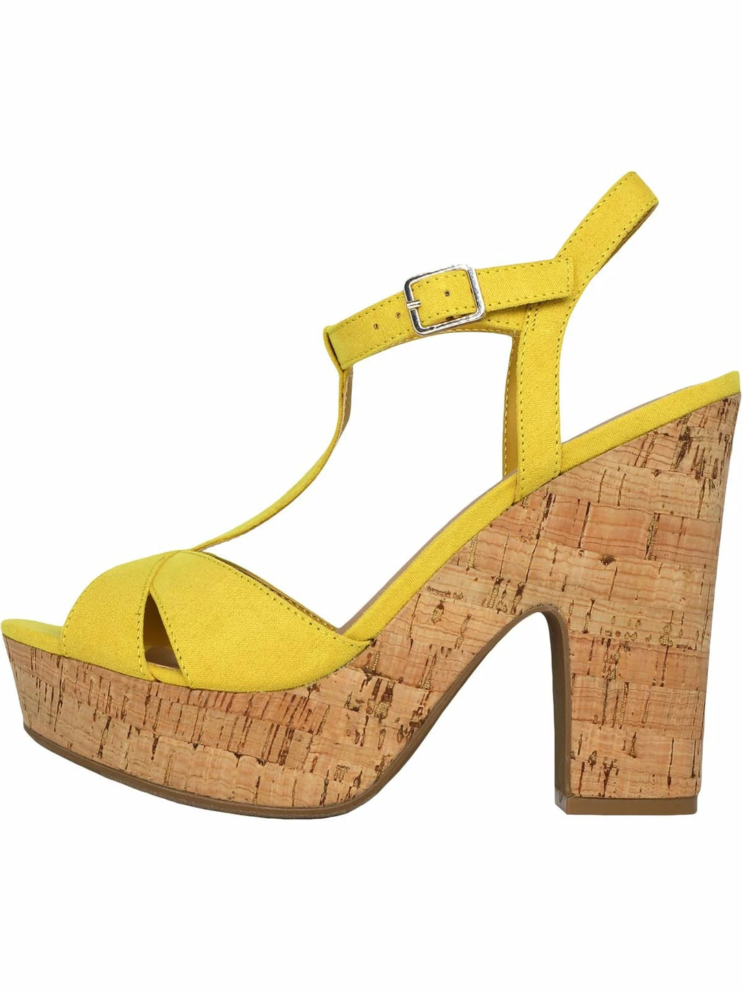 Sun + Stone JAMIE Womens Cork Strappy Platforms 4 Sun + Stone JAMIE Womens Cork Strappy Platforms - Image 4