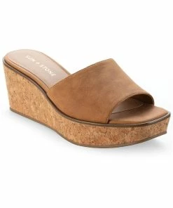 Sun + Stone Charlottee Womens Faux Leather Slip On Wedge Sandals -Ryka Sales Shop 28f15ebd68194cbe94935db430c021ed 1080x