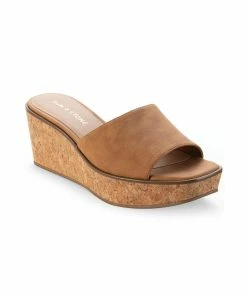 Sun + Stone Charlottee Womens Faux Leather Slip On Wedge Sandals -Ryka Sales Shop 2918ce14bafc4690897257b893bc9c8f 1080x