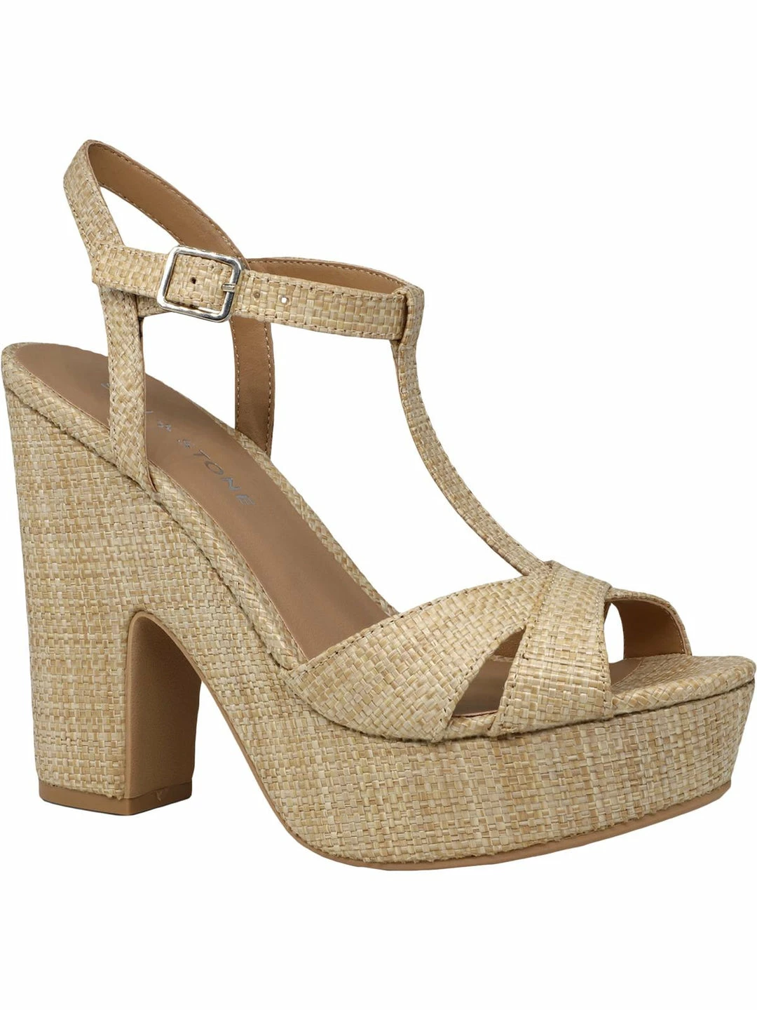 Sun + Stone JAMIE Womens Cork Strappy Platforms 9 Sun + Stone JAMIE Womens Cork Strappy Platforms - Image 9
