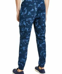 Sun + Stone Mens Camo Cargo Jogger Pants