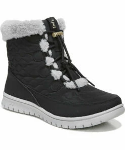Ryka Snowbound Womens Quilted Nylon Comfort Hiking Boots