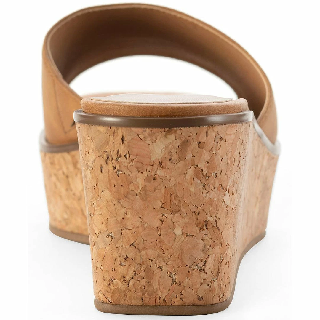 Sun + Stone Womens Faux Leather Platform Wedge Sandals 2 Sun + Stone Womens Faux Leather Platform Wedge Sandals - Image 2