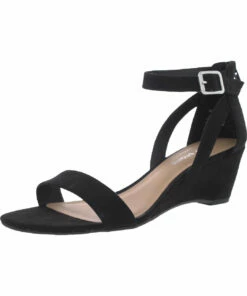 Sun + Stone Jossie Womens Solid Ankle Strap Wedge Sandals -Ryka Sales Shop 35ccb5e6b0a94bf690a6f4084eeb9fb6 1080x