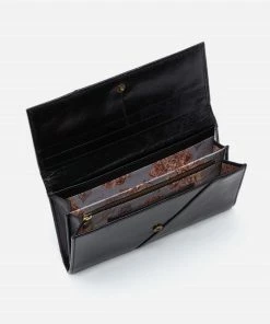 Hobo women Charter Wallet in Black