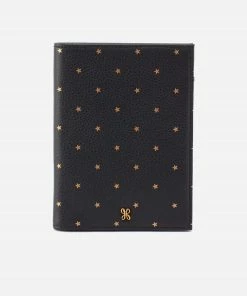 Hobo women Passport Holder in Black Star