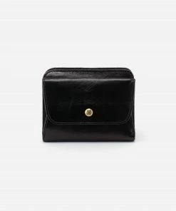 Hobo women Change Card Case in Black