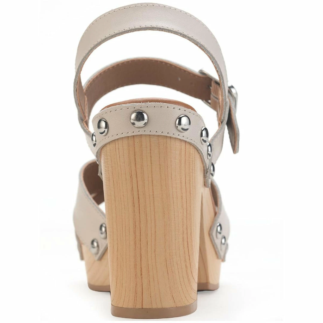 Sun + Stone Delilah Womens Leather Pump Dress Sandals 3 Sun + Stone Delilah Womens Leather Pump Dress Sandals - Image 3