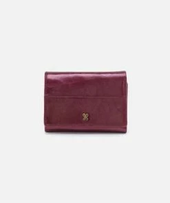 Hobo women Jill Mini Wallet in Iris