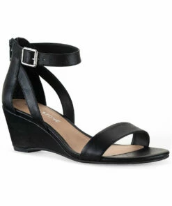 Sun + Stone Jossie Womens Solid Ankle Strap Wedge Sandals -Ryka Sales Shop 6d0d001bc2e641318446ec94e2e03600 1080x