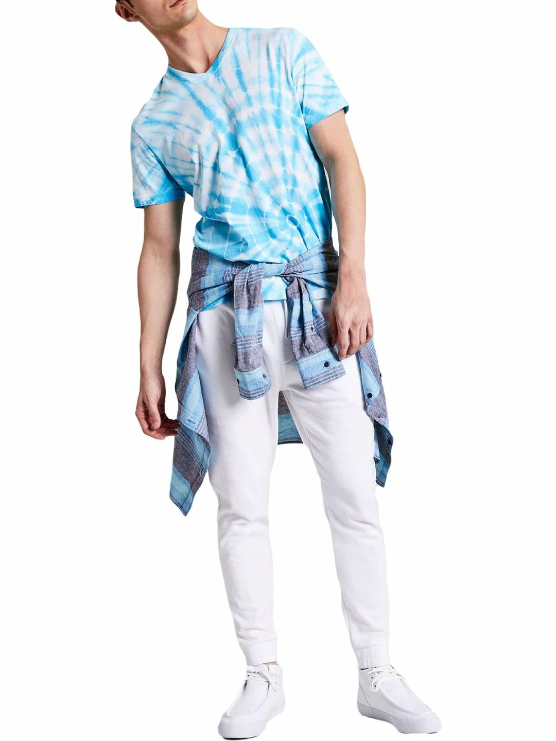 Sun + Stone Mens Tie-Dye Casual T-Shirt 1 Sun + Stone Mens Tie-Dye Casual T-Shirt