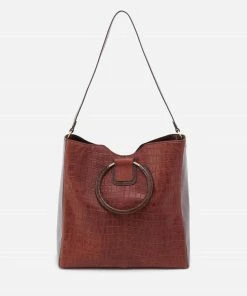 Hobo women Heidi Tote in Brandy