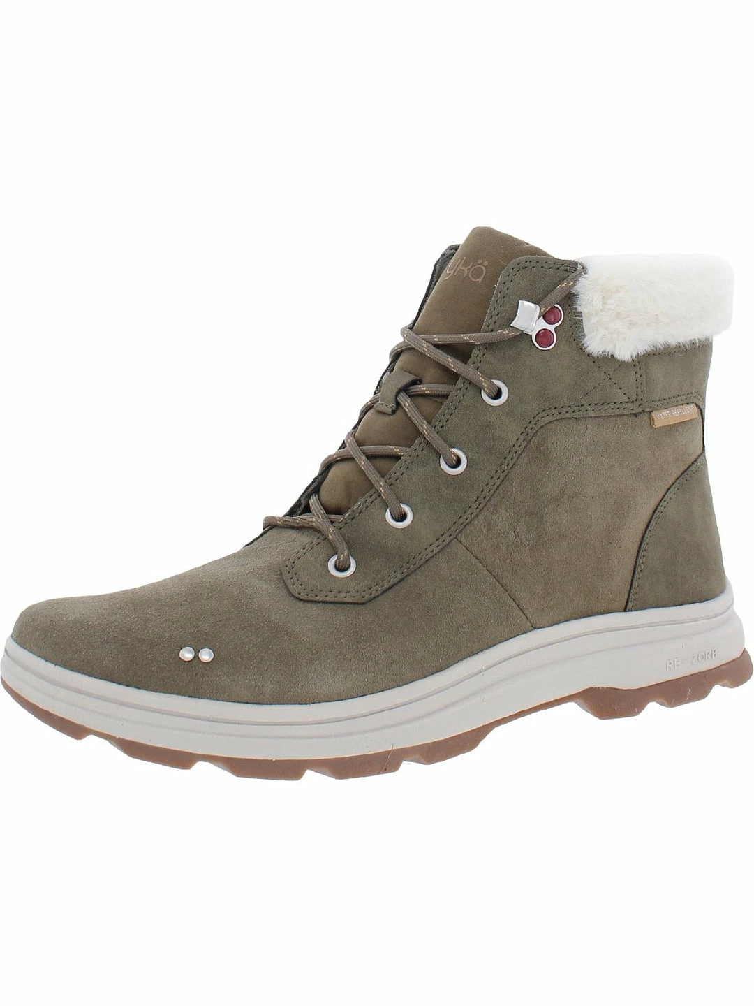 Ryka Bayou Womens Suede Water Repellent Booties 1 Ryka Bayou Womens Suede Water Repellent Booties