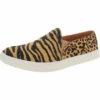 Sun + Stone Mariam Womens Animal Print Laceless Casual and Fashion Sneakers