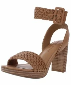 Sun + Stone Stefan Womens Ankle Strap Open Toe Heel Sandals