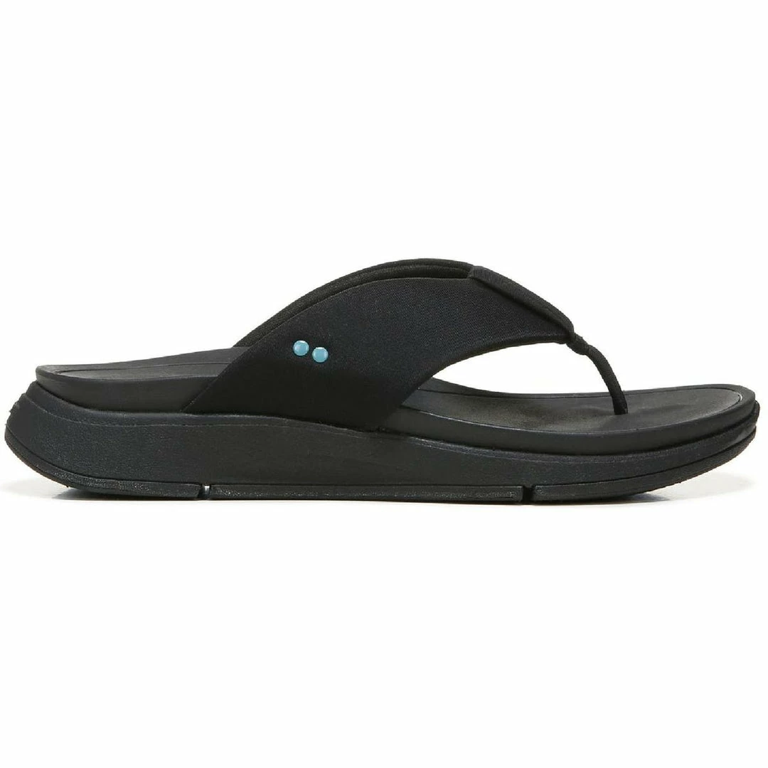 Ryka Timid Womens Slip On Flip-Flop Wedge Sandals 2 Ryka Timid Womens Slip On Flip-Flop Wedge Sandals - Image 2