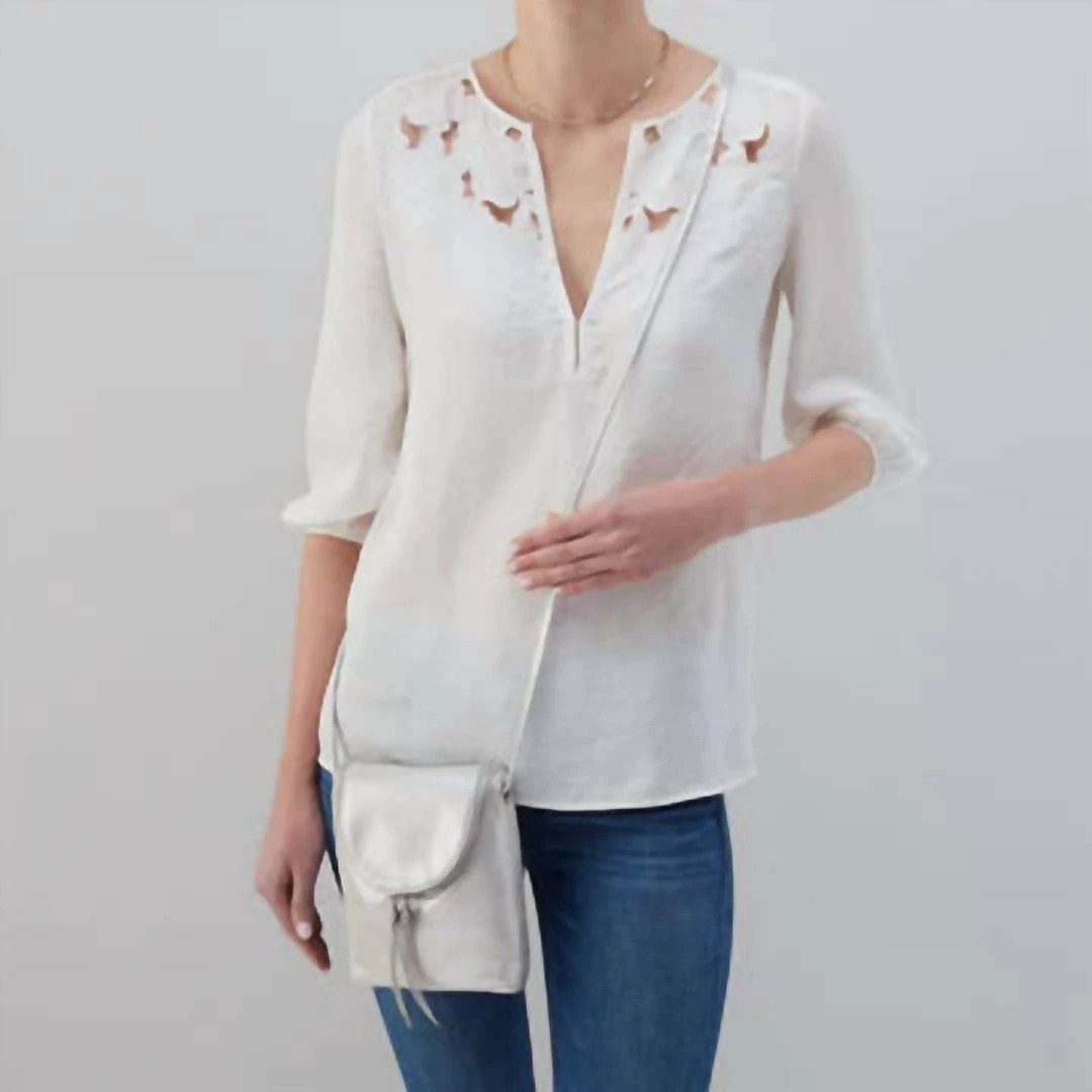 Hobo women Fern Crossbody Bag in Silver 2 Hobo women Fern Crossbody Bag in Silver - Image 2