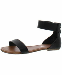 Sun + Stone Keley Womens Faux Leather Ankle Strap Flat Sandals -Ryka Sales Shop 9b322730d54344f5b30b1d6189eac99a 1080x