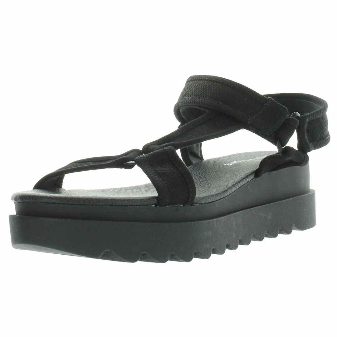 Sun + Stone Staciif Womens Ankle Strap Open Toe Platform Sandals 4 Sun + Stone Staciif Womens Ankle Strap Open Toe Platform Sandals - Image 4