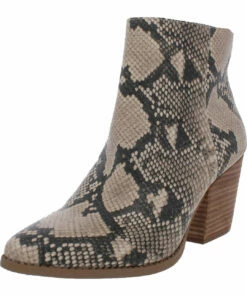 Sun + Stone Eryn Womens Pointed Toe Block Heel Boot