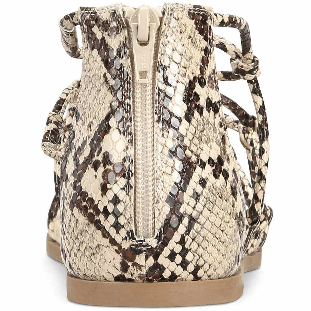 Sun + Stone Olivia Womens Faux Leather Espadrille Gladiator Sandals 3 Sun + Stone Olivia Womens Faux Leather Espadrille Gladiator Sandals - Image 3