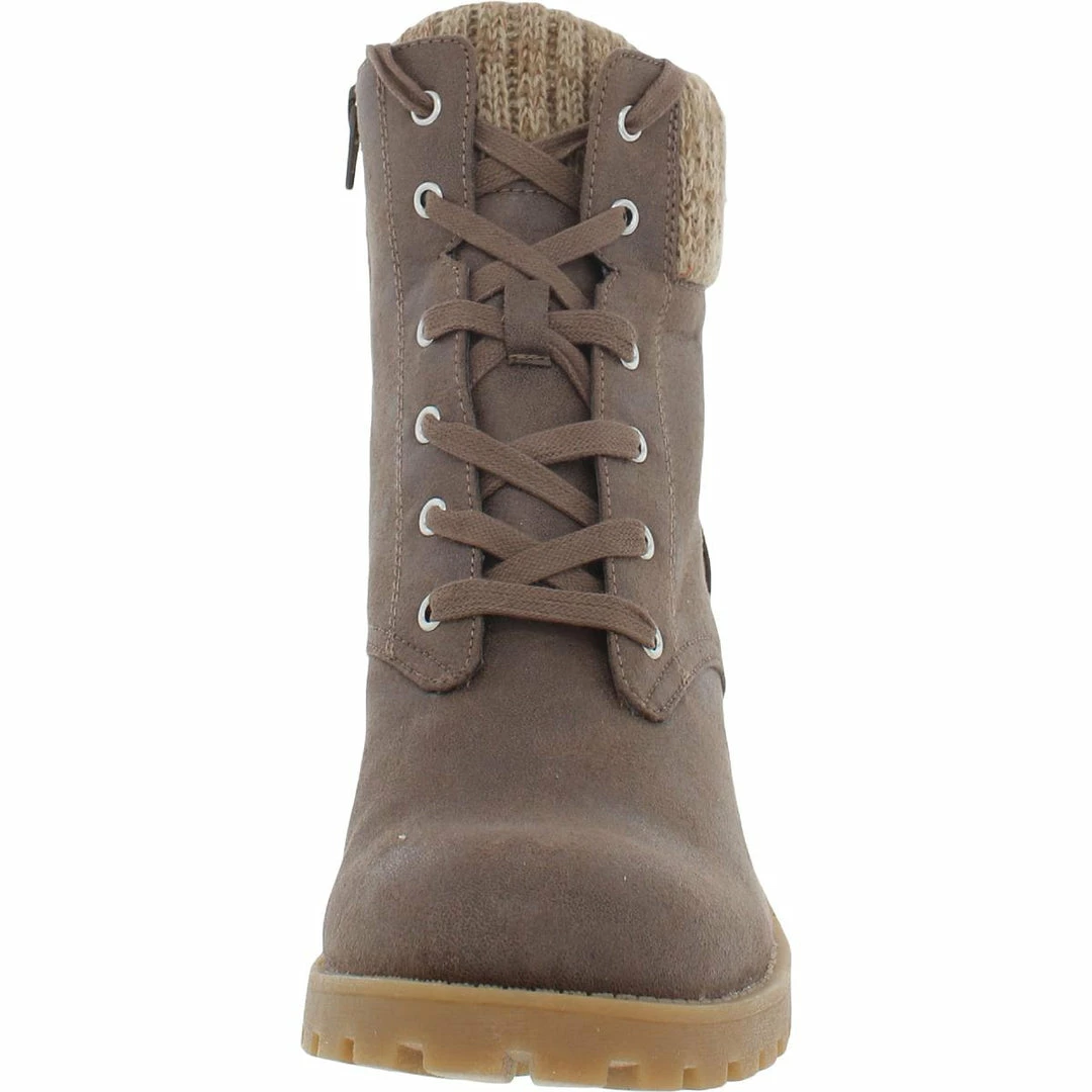 Sun + Stone Romina Womens Zipper Outdoors Hiking Boots 5 Sun + Stone Romina Womens Zipper Outdoors Hiking Boots - Image 5