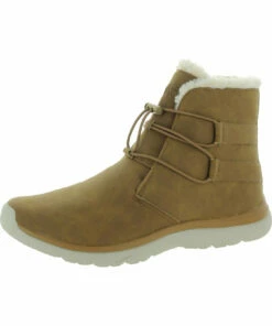 Ryka Evie Womens Faux Leather Ankle Winter & Snow Boots