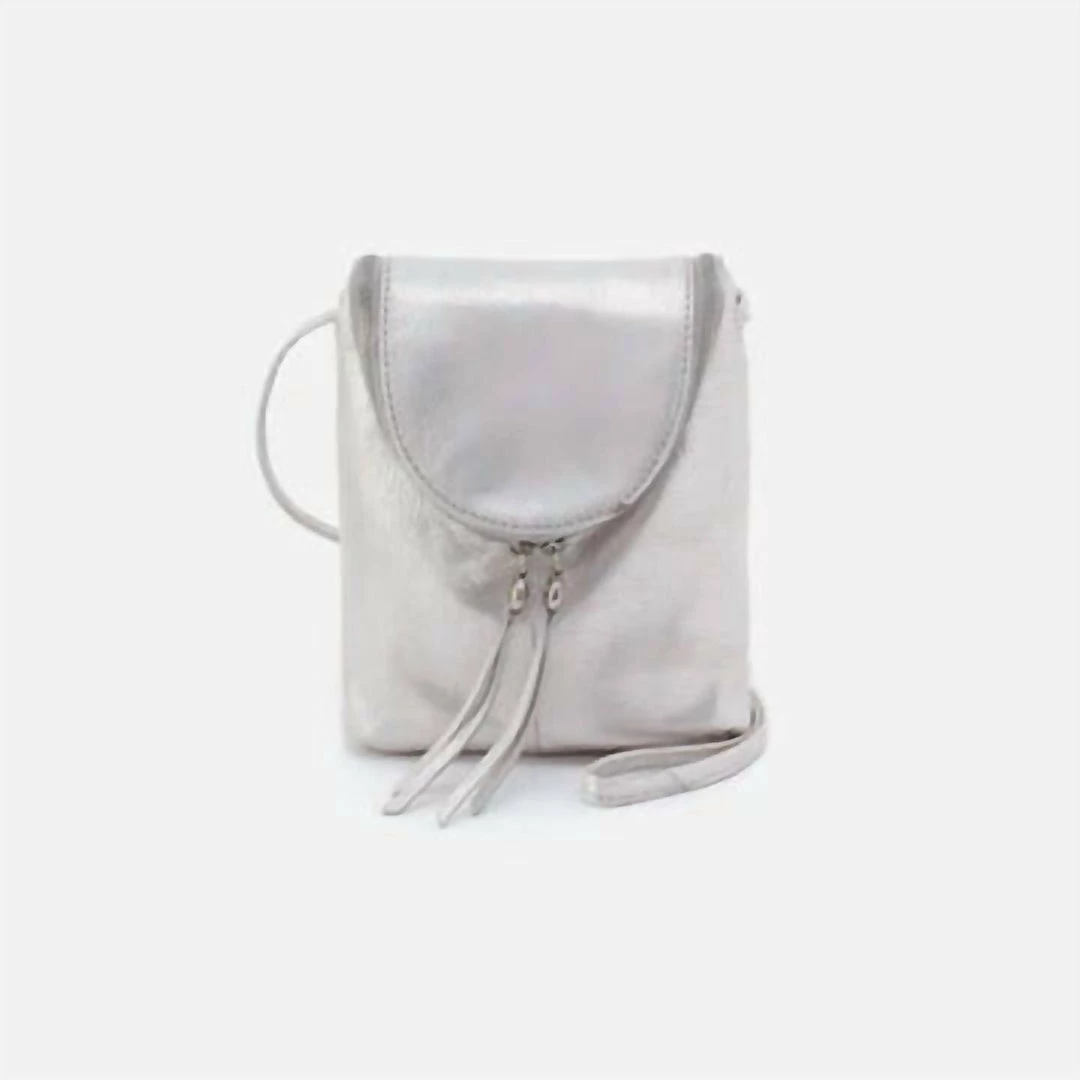 Hobo women Fern Crossbody Bag in Silver 1 Hobo women Fern Crossbody Bag in Silver