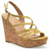 Sun + Stone Natasha Womens Slingback Heel Wedge Sandals
