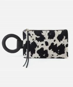 Hobo women Storm Clutch in Cow Print