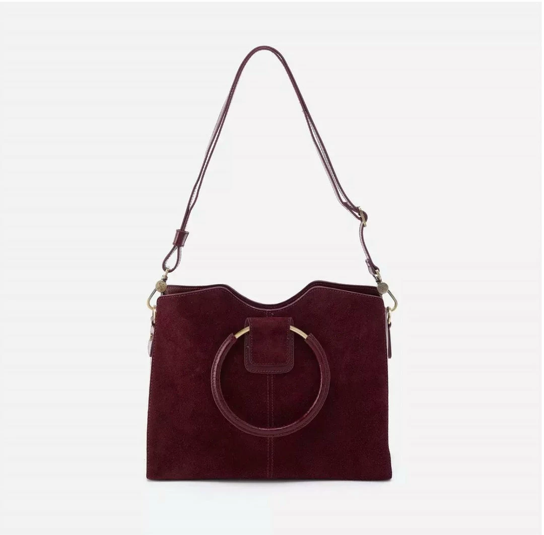 Hobo women Heidi Satchel in Port Suede 1 Hobo women Heidi Satchel in Port Suede