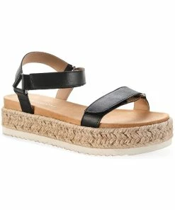 Sun + Stone Rylaan Womens Casual Flatform Platform Sandals