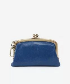 Hobo women Cheer Go Frame Pouch In Atlantis Blue