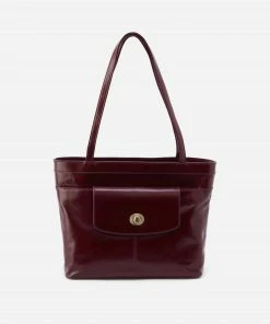 Hobo women Mila Tote in Merlot