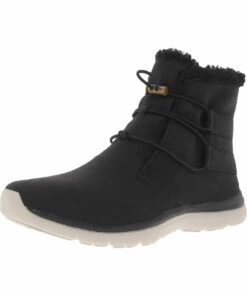 Ryka Evie Womens Faux Fur Round Toe Mid-Calf Boots