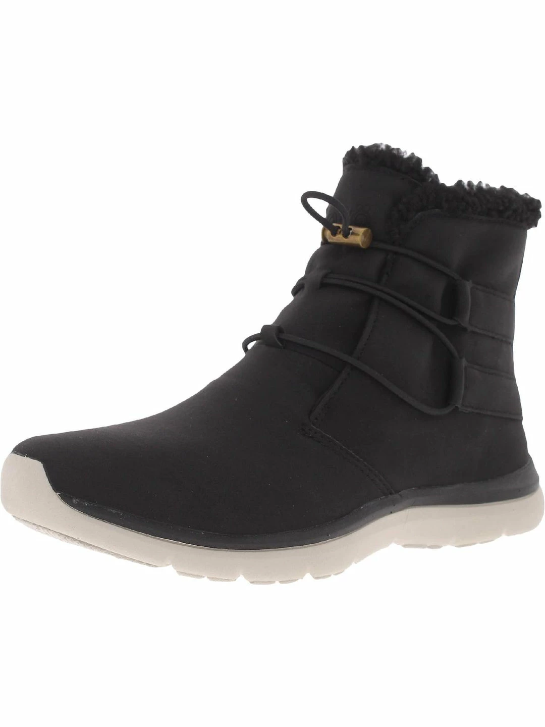 Ryka Evie Womens Faux Fur Round Toe Mid-Calf Boots 1 Ryka Evie Womens Faux Fur Round Toe Mid-Calf Boots