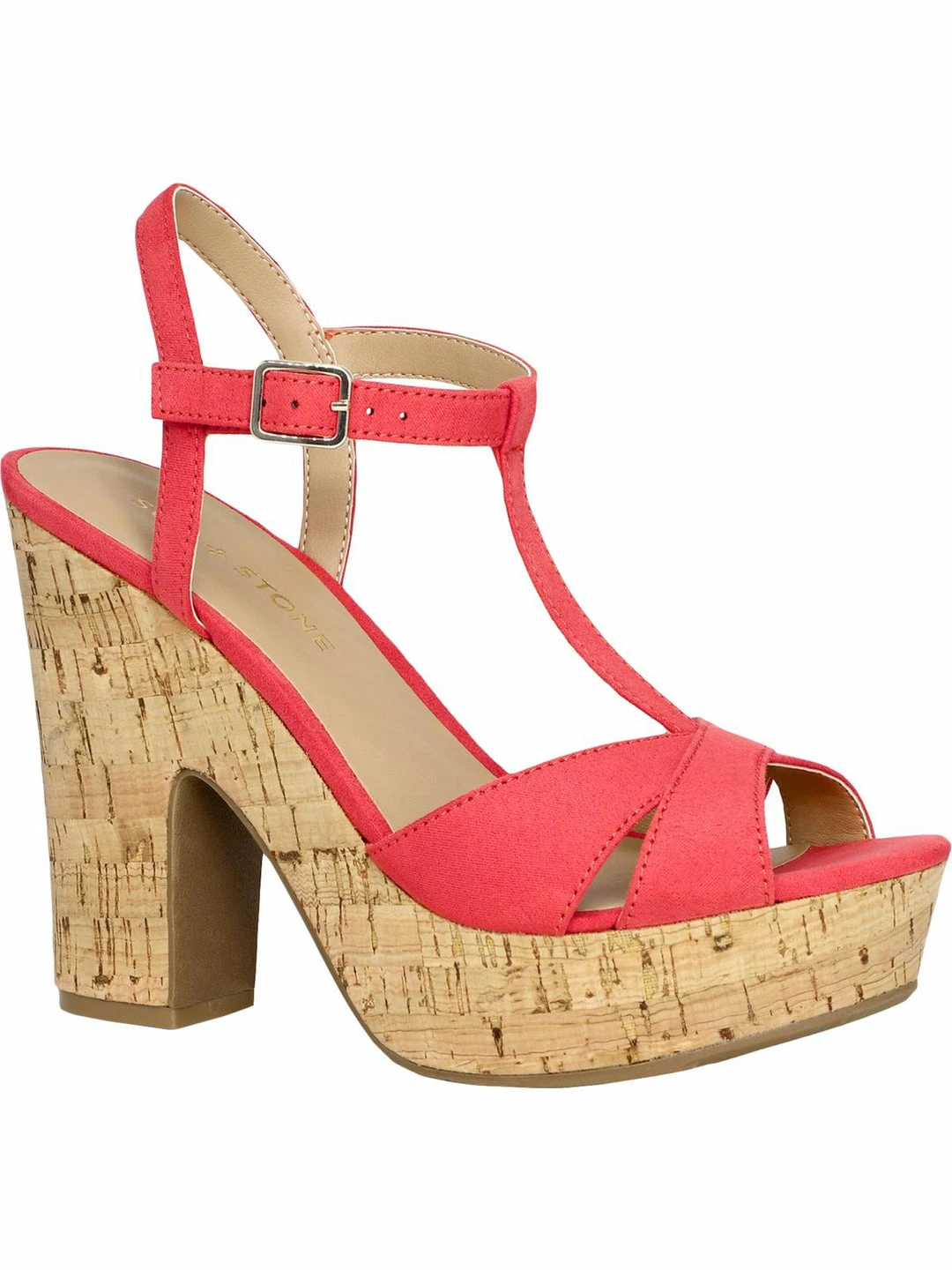 Sun + Stone JAMIE Womens Cork Strappy Platforms 5 Sun + Stone JAMIE Womens Cork Strappy Platforms - Image 5