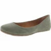 Sun + Stone Eliana Womens Padded Insole Slip On Ballet Flats