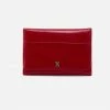 Hobo women Jill Mini Wallet in Crimson
