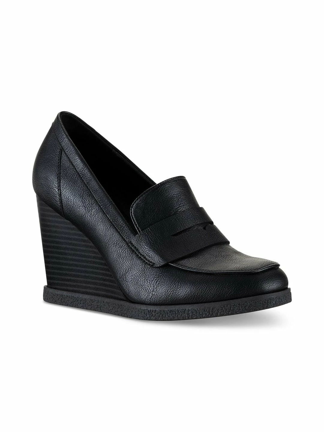 Sun + Stone Jetta Womens Padded Insole Slip On Loafer Heels 4 Sun + Stone Jetta Womens Padded Insole Slip On Loafer Heels - Image 4