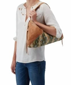 Hobo women Paulette Shoulder Bag In Garden Snake
