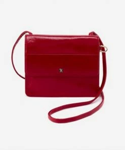 Hobo women Jill Wallet Crossbody in Crimson